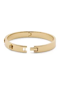 Signature Tea Rose Enamel Bangle Bracelet