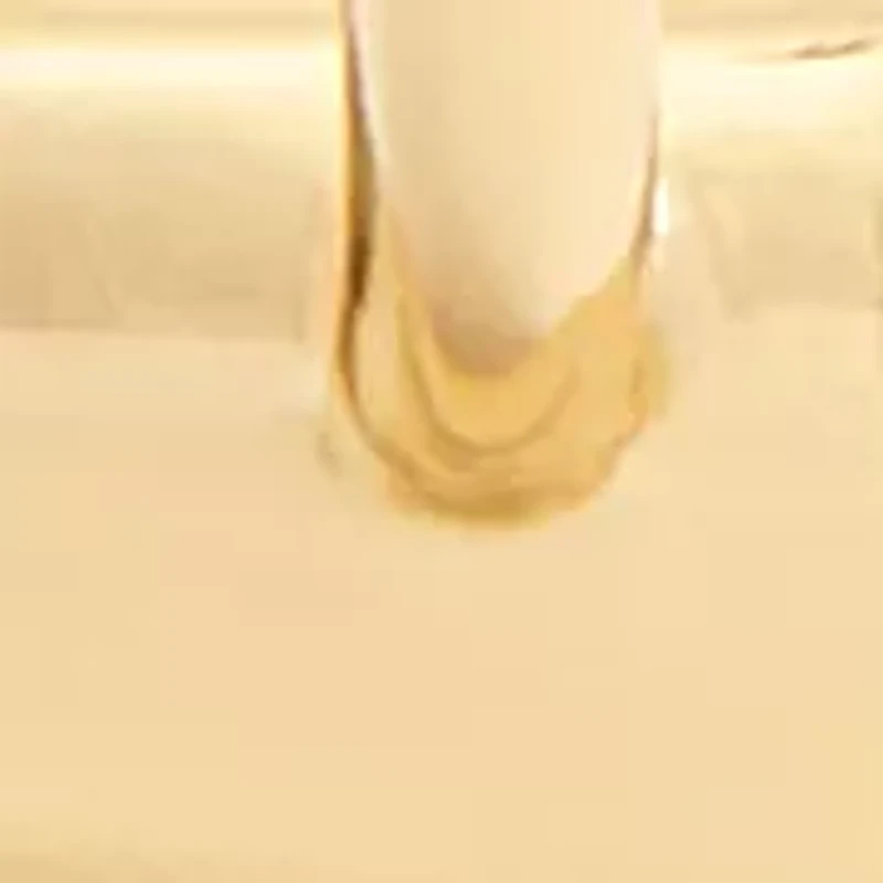 Signature Tea Rose Medium Hoop Earrings