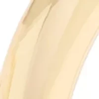 Signature Quilted Cube Chubby Hoop Earrings