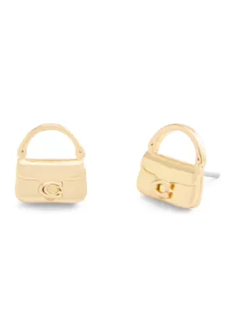 Signature Handbag Stud Earrings