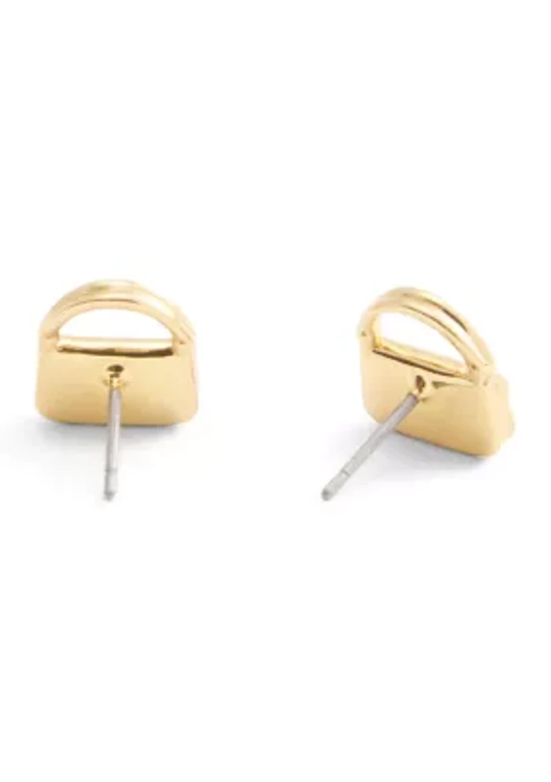 Signature Handbag Stud Earrings