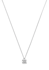Signature Tea Rose Handbag Pendant Necklace