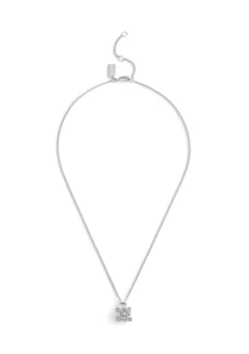 Signature Tea Rose Handbag Pendant Necklace