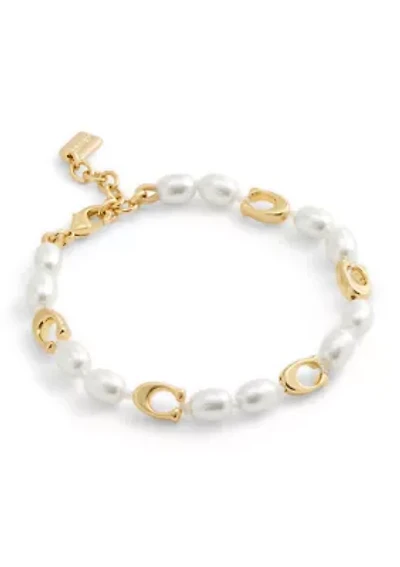 Signature Heritage Pearl Strand Bracelet