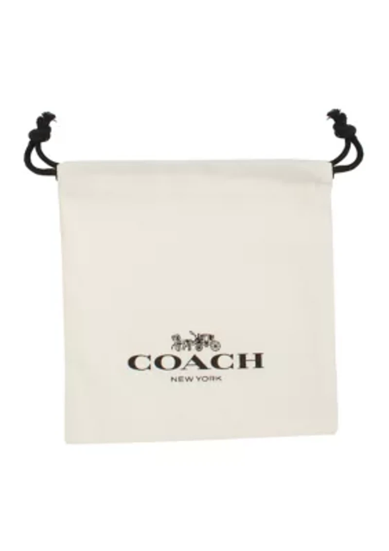 Signature Textured Heart Stud Earrings