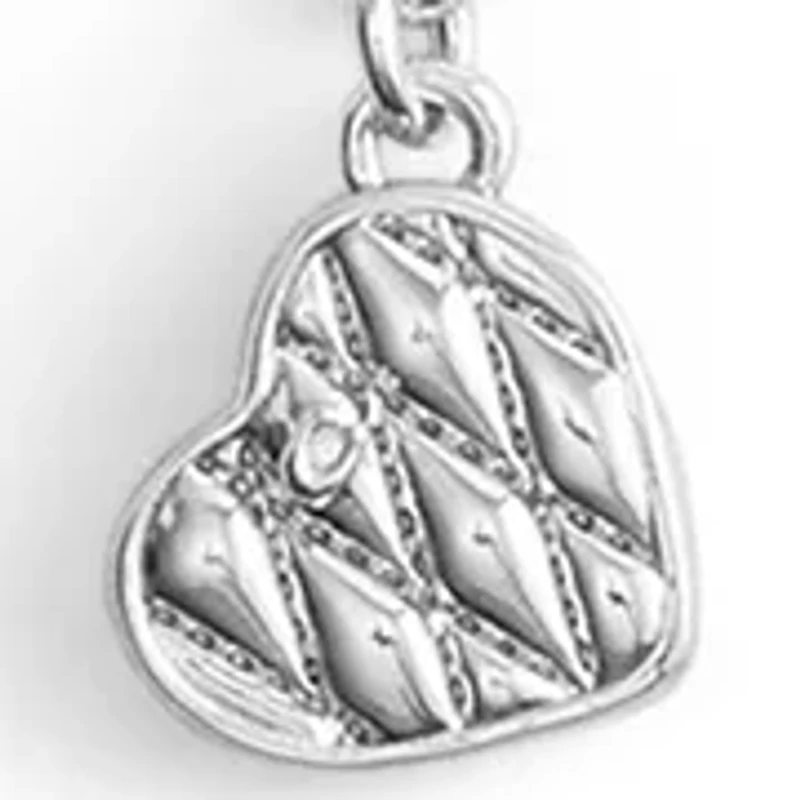 Signature Quilted Heart Pendant Necklace