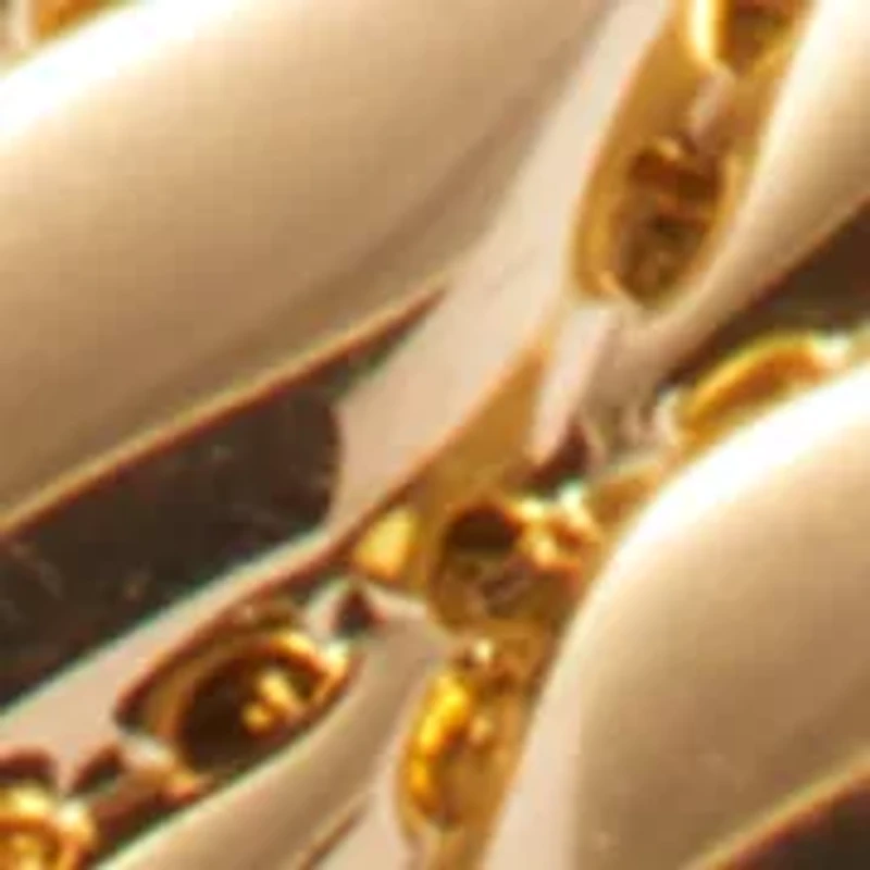 Quilted Huggie Earrings