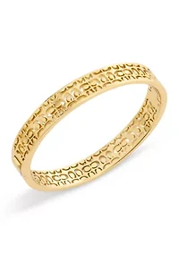 Signature Quilted Cut Out Bangle Bracelet