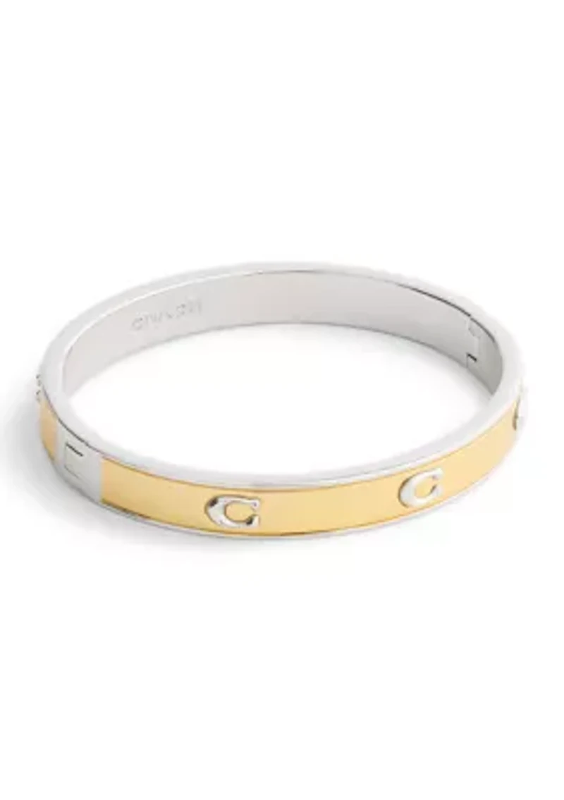 Signature C Bangle Bracelet