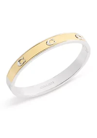 Signature C Bangle Bracelet