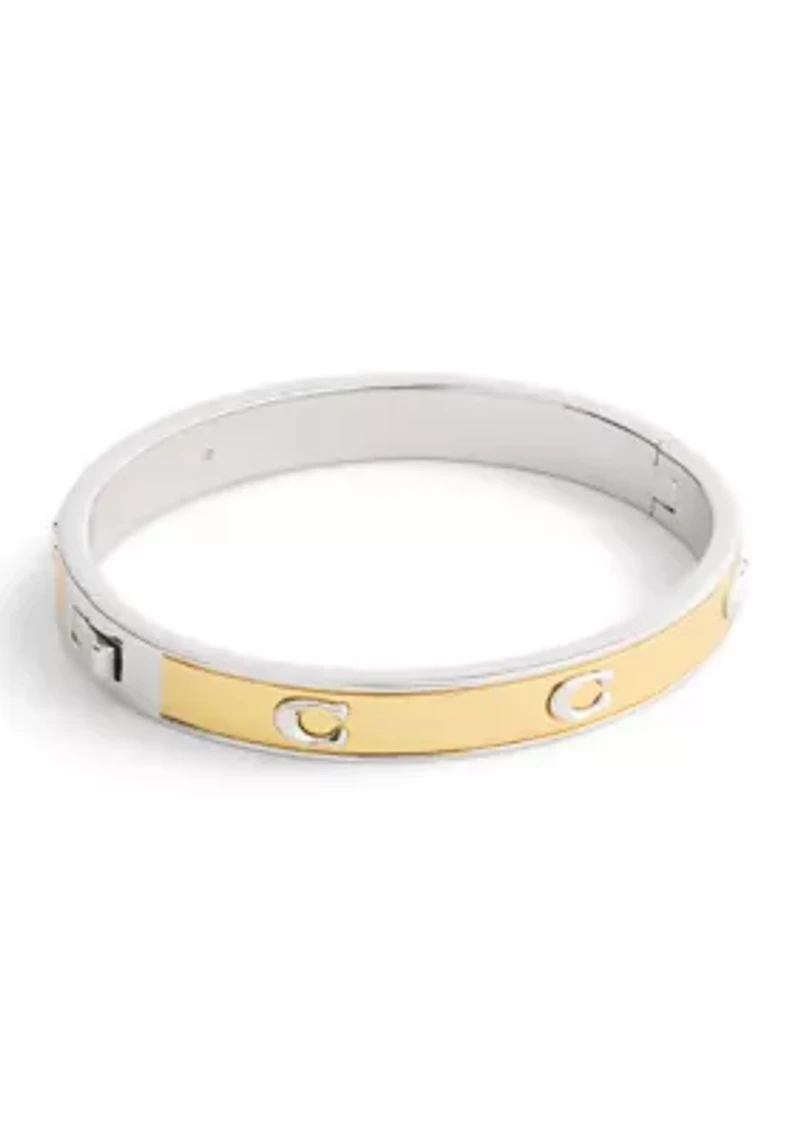 Signature C Bangle Bracelet
