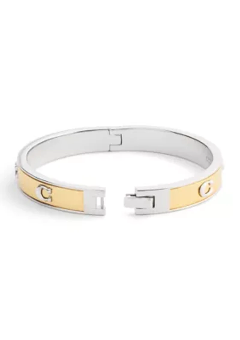 Signature C Bangle Bracelet