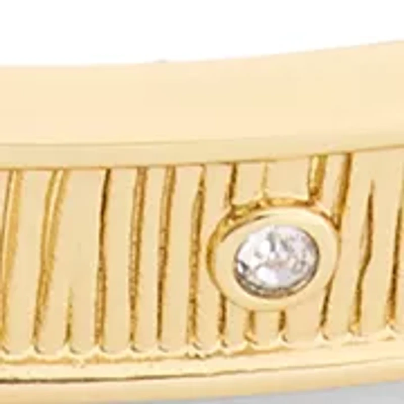Signature C Buckle Bangle Bracelet