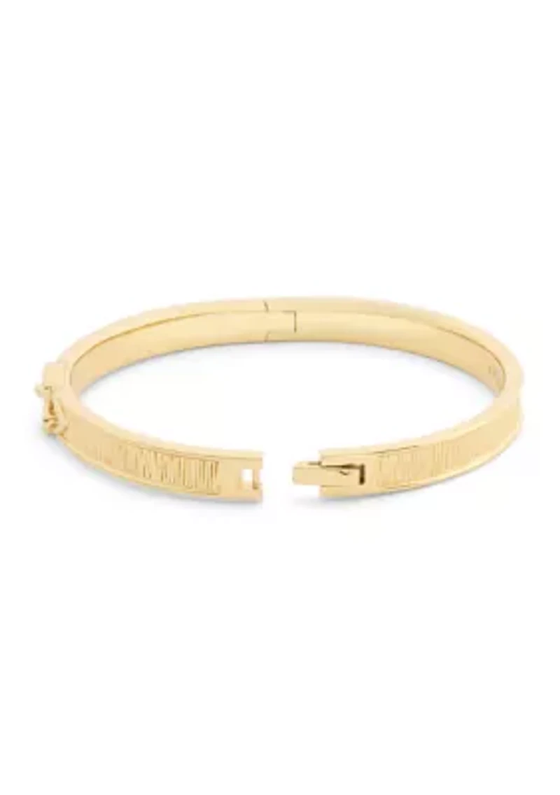 Signature C Buckle Bangle Bracelet