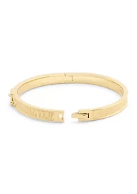 Signature C Buckle Bangle Bracelet