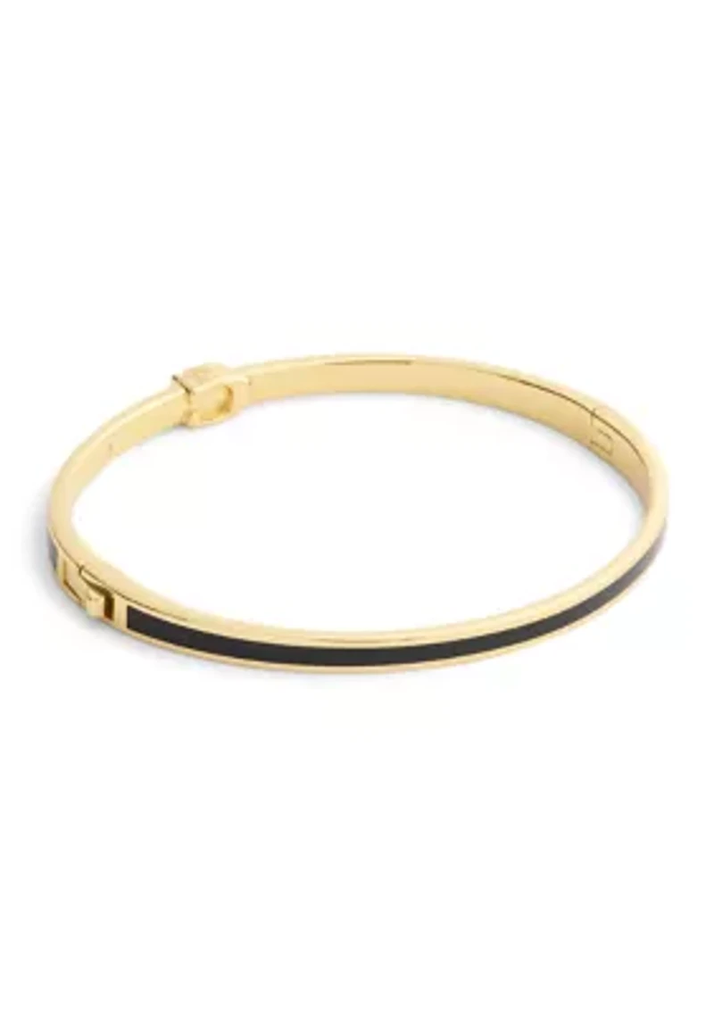 Signature C Enamel Bangle Bracelet