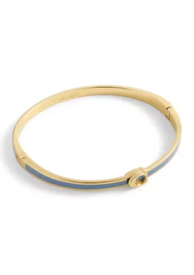 Signature C Enamel Bangle Bracelet