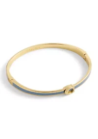 Signature C Enamel Bangle Bracelet