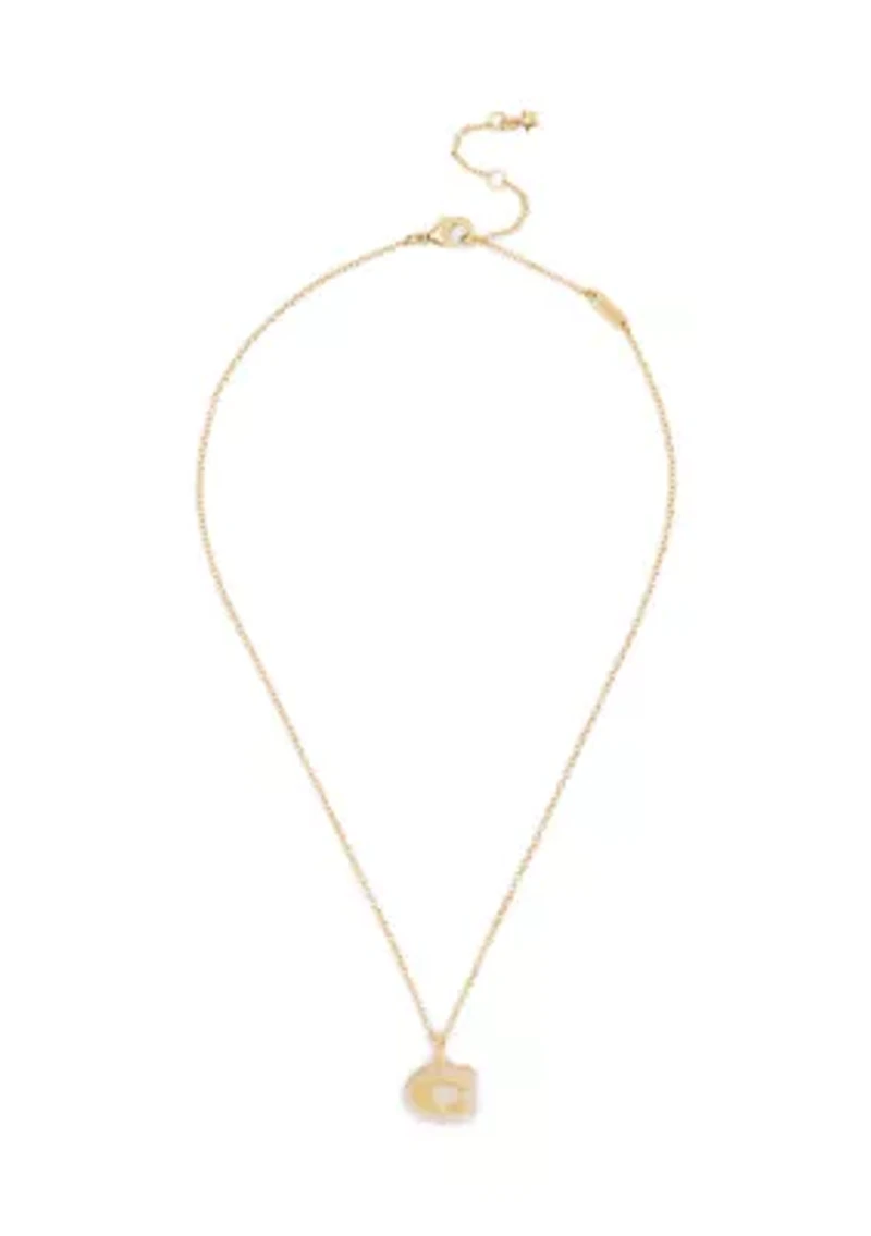 Signature C Pendant Necklace