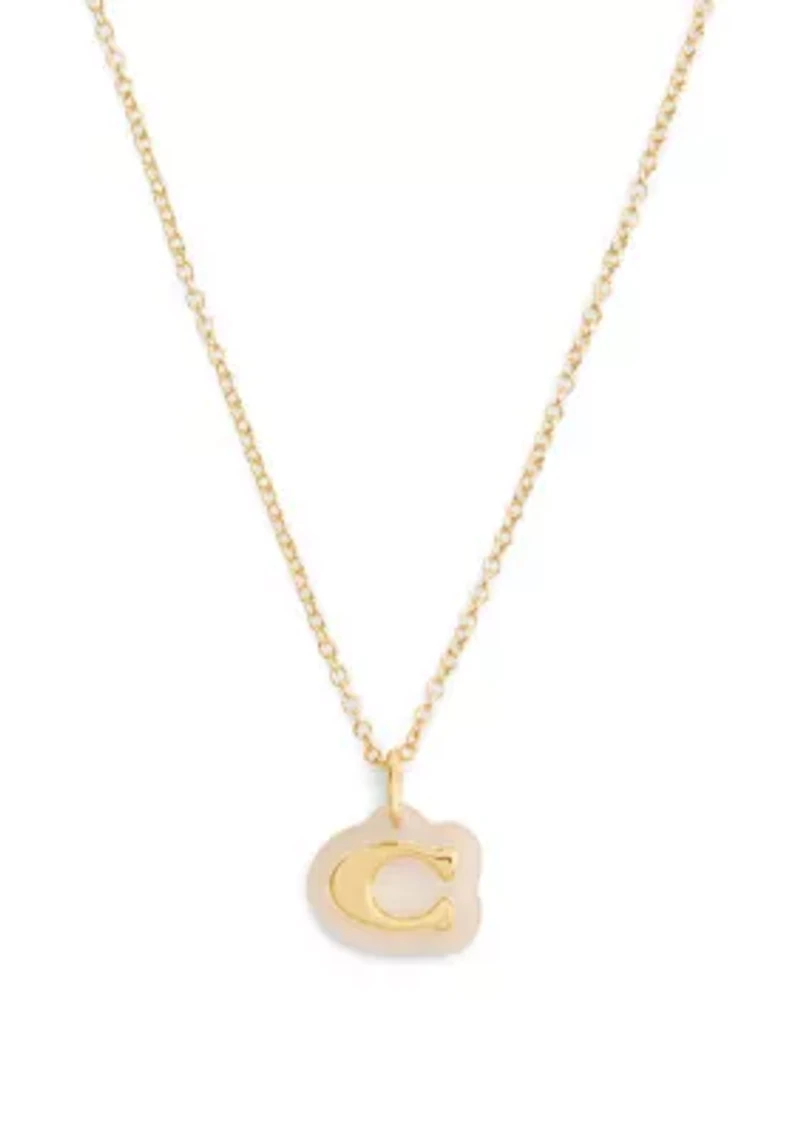 Signature C Pendant Necklace