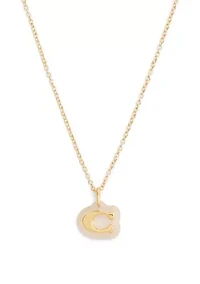 Signature C Pendant Necklace