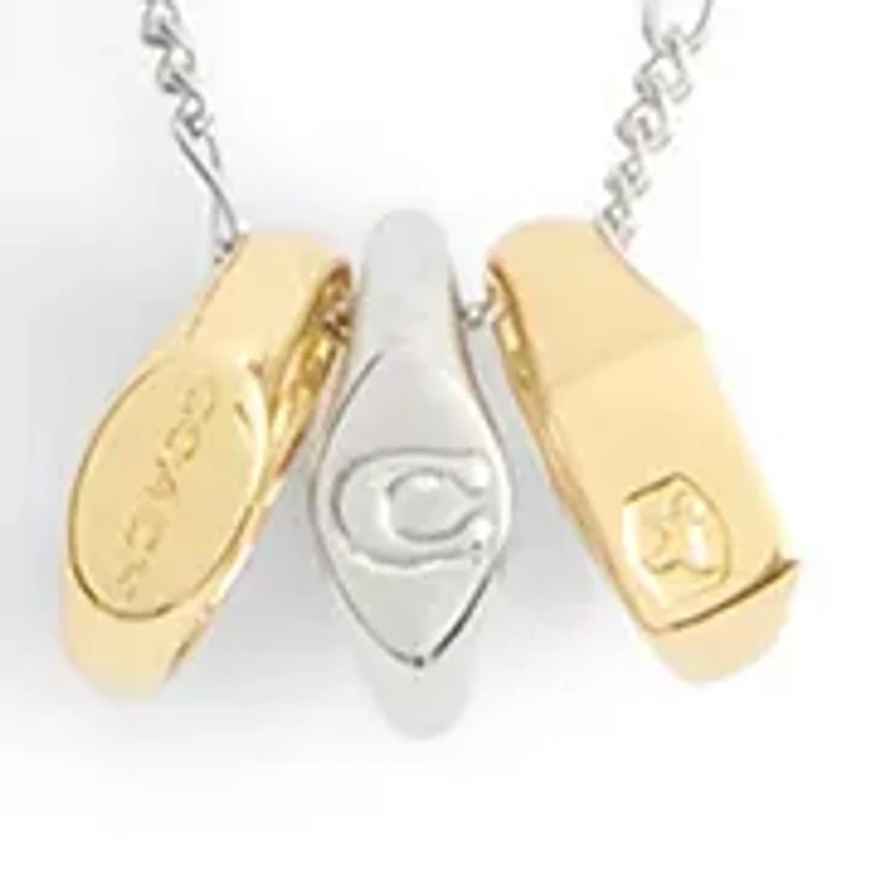 Signature Signet Rondelle Pendant Necklace