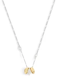 Signature Signet Rondelle Pendant Necklace