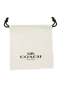 C Sculpted Hoop Earrings