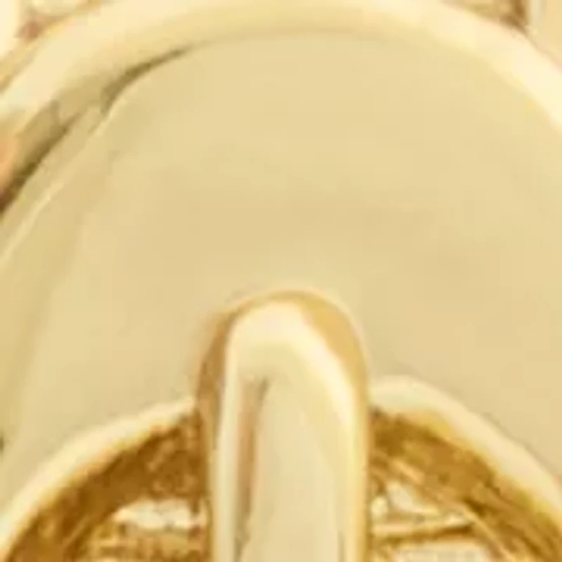 Signature C Buckle Hoop Earrings