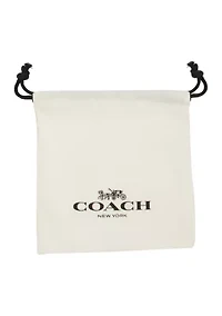 Signature C Buckle Hoop Earrings