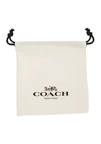 Signature C Heart Charm Earrings