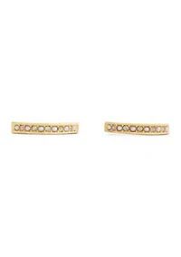 Classic Pearl Huggie Earrings