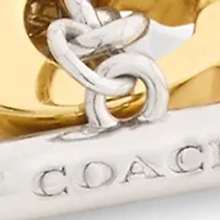 Signature C Mixed Chain Bracelet