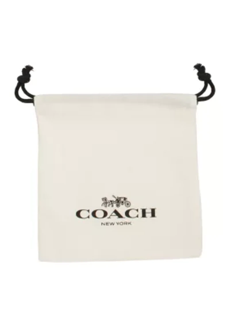 Signature C Chain Hoop Earrings