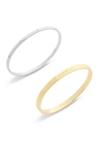 Signature Duo Bangle Bracelet Set
