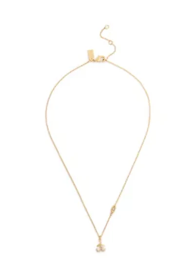 Cherry Pave Pendant Necklace