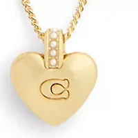  Puffy Heart Pendant Necklace