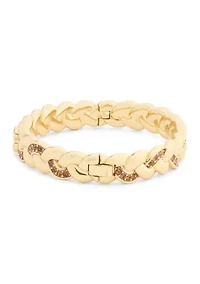 Signature C Braided Bangle Bracelet