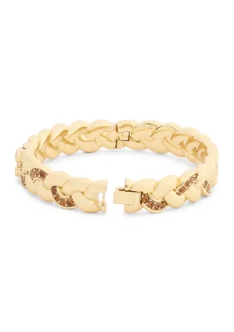 Signature C Braided Bangle Bracelet