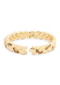 Signature C Braided Bangle Bracelet