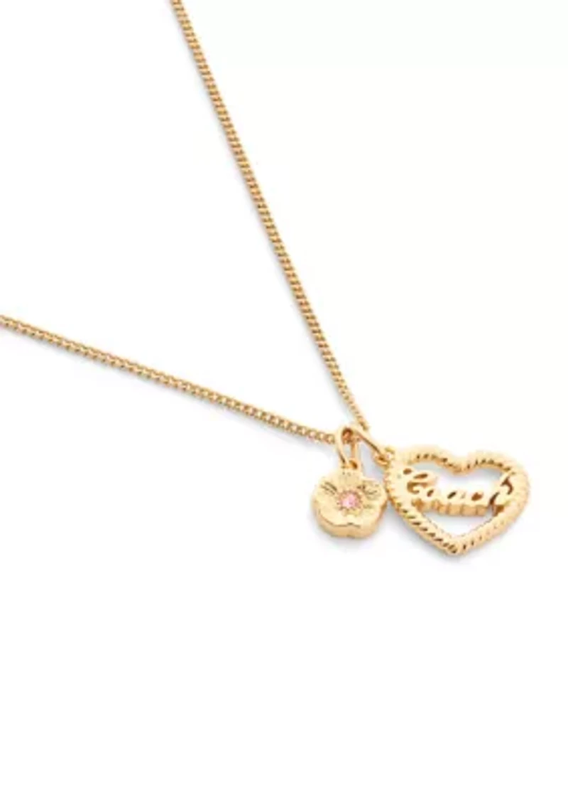 Signature Heart Pendant Necklace