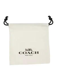 Signature Heart Padlock Stud Earrings