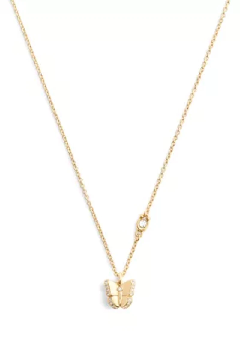 Butterfly Pendant Necklace