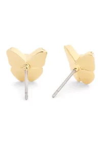 Pavé Icons Butterfly Stud Earrings