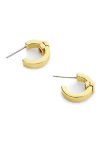 Signature C Huggie Earrings