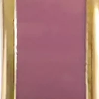 Signature C Pink Enamel Huggie Earrings