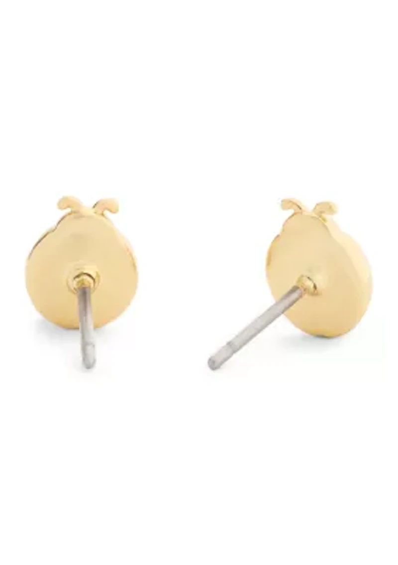 Ladybug Mini Stud Earrings
