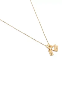 Tabby Key Rexy Charm Pendant Necklace