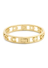 Signature C Openwork Bangle Bracelet