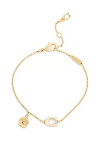 Signature C Tea Rose Strand Bracelet